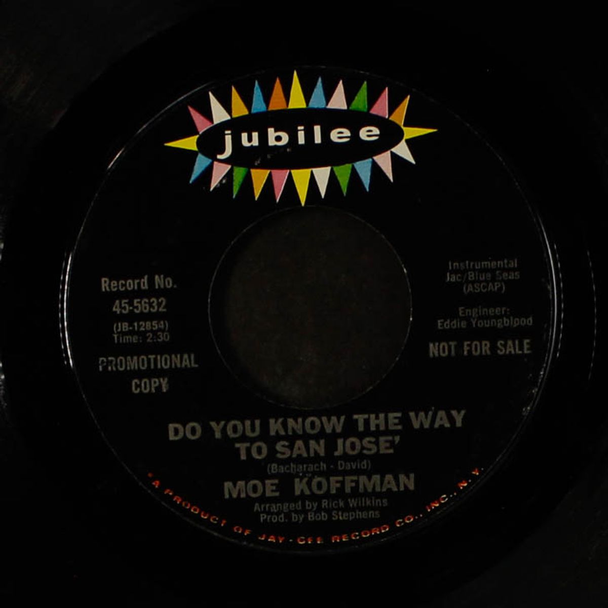funky monkey / do you know the way to santa fe by MOE KOFFMAN