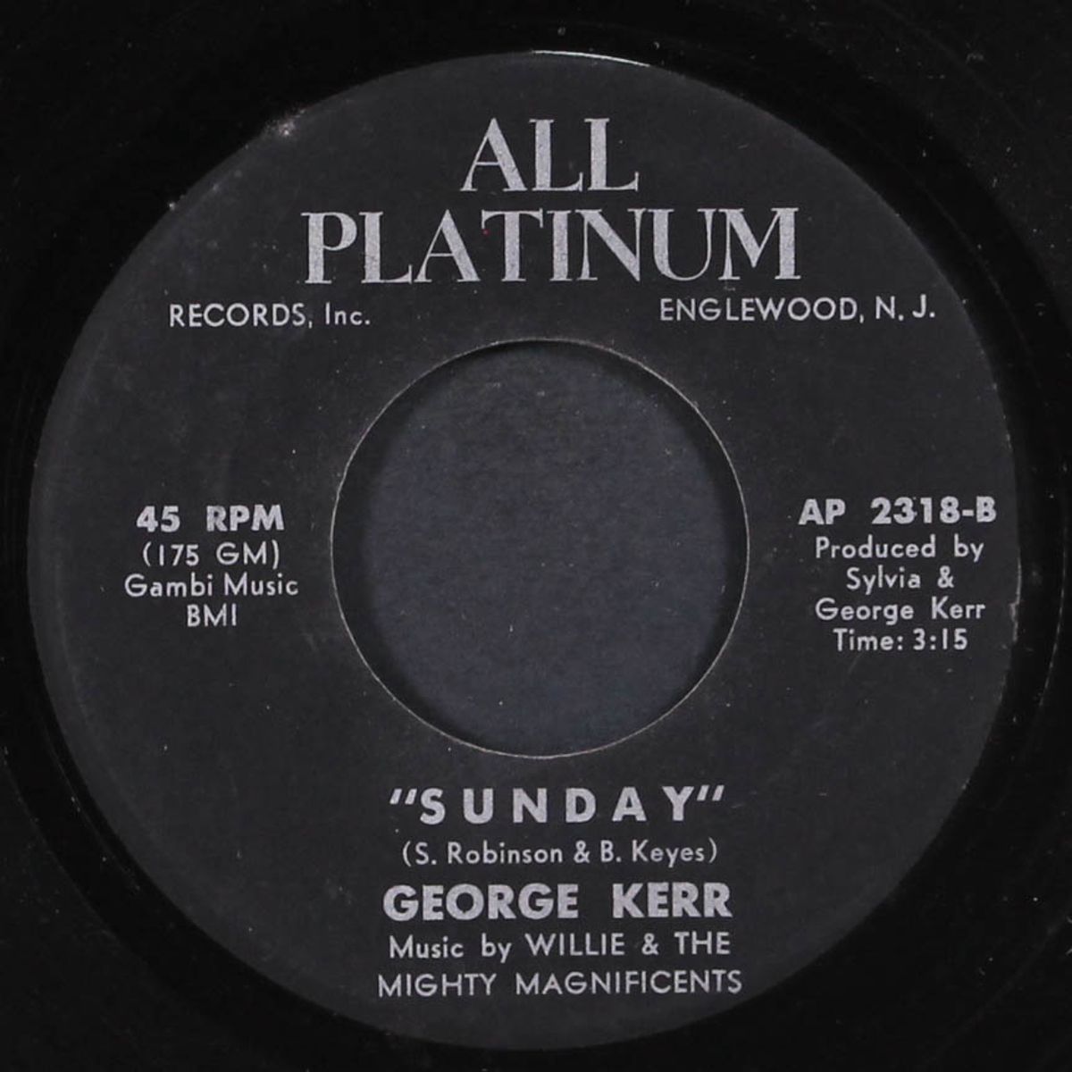 sunday by GEORGE KERR