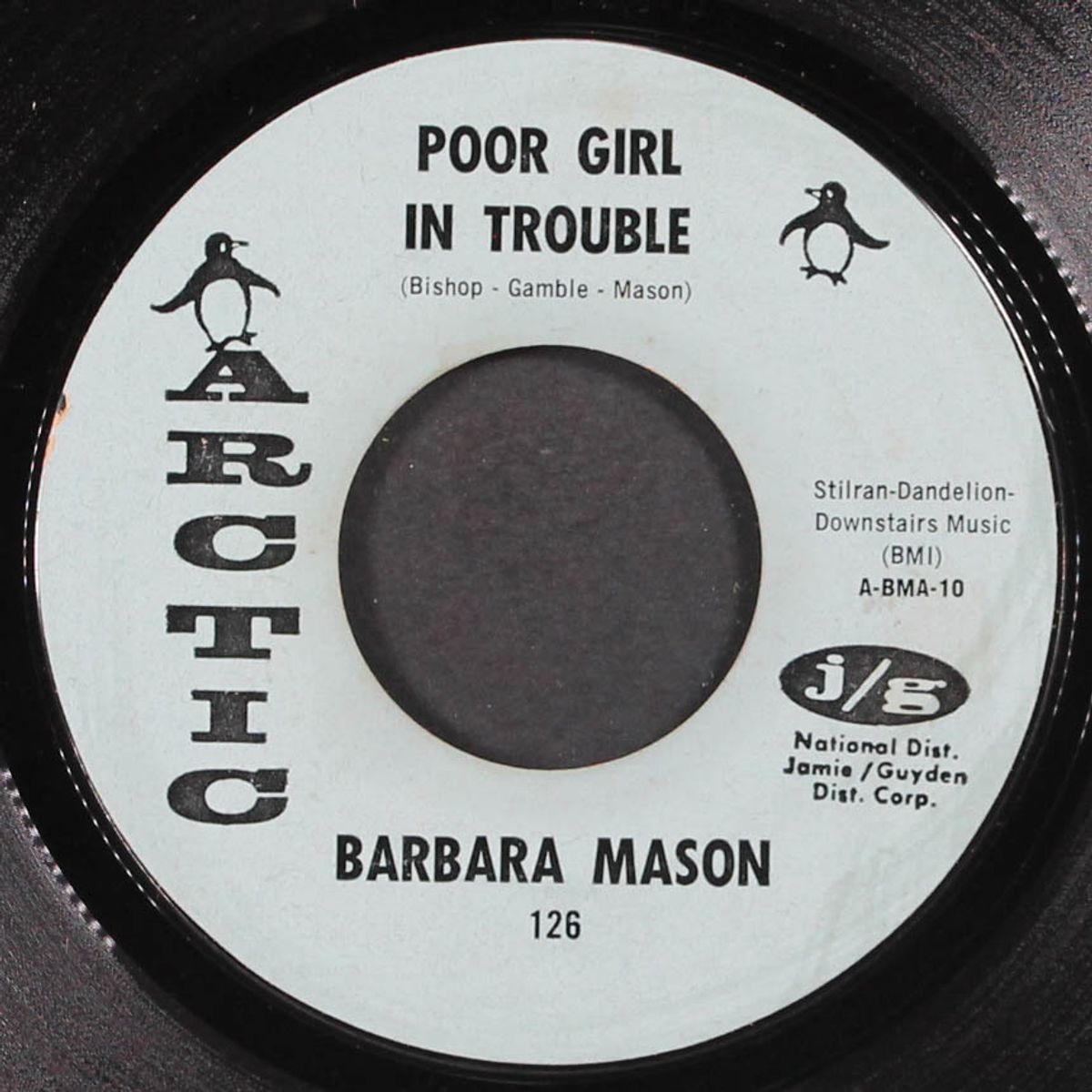 poor girl in trouble / hello baby by BARBARA MASON