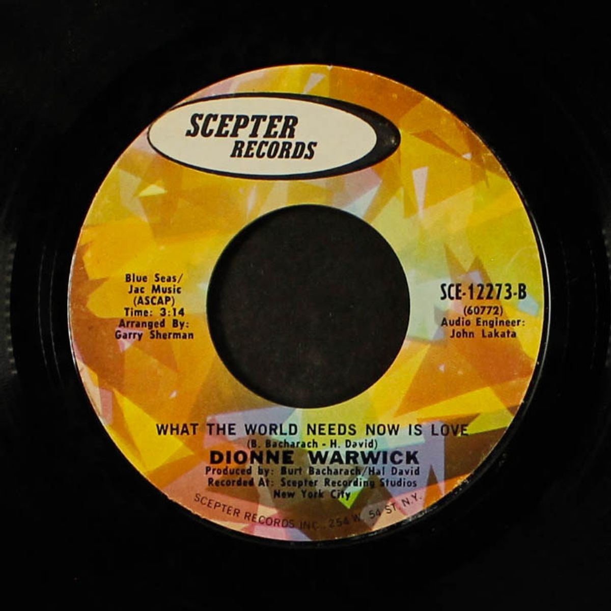 i'll never fall in love again / what the world needs now is love by DIONNE WARWICK