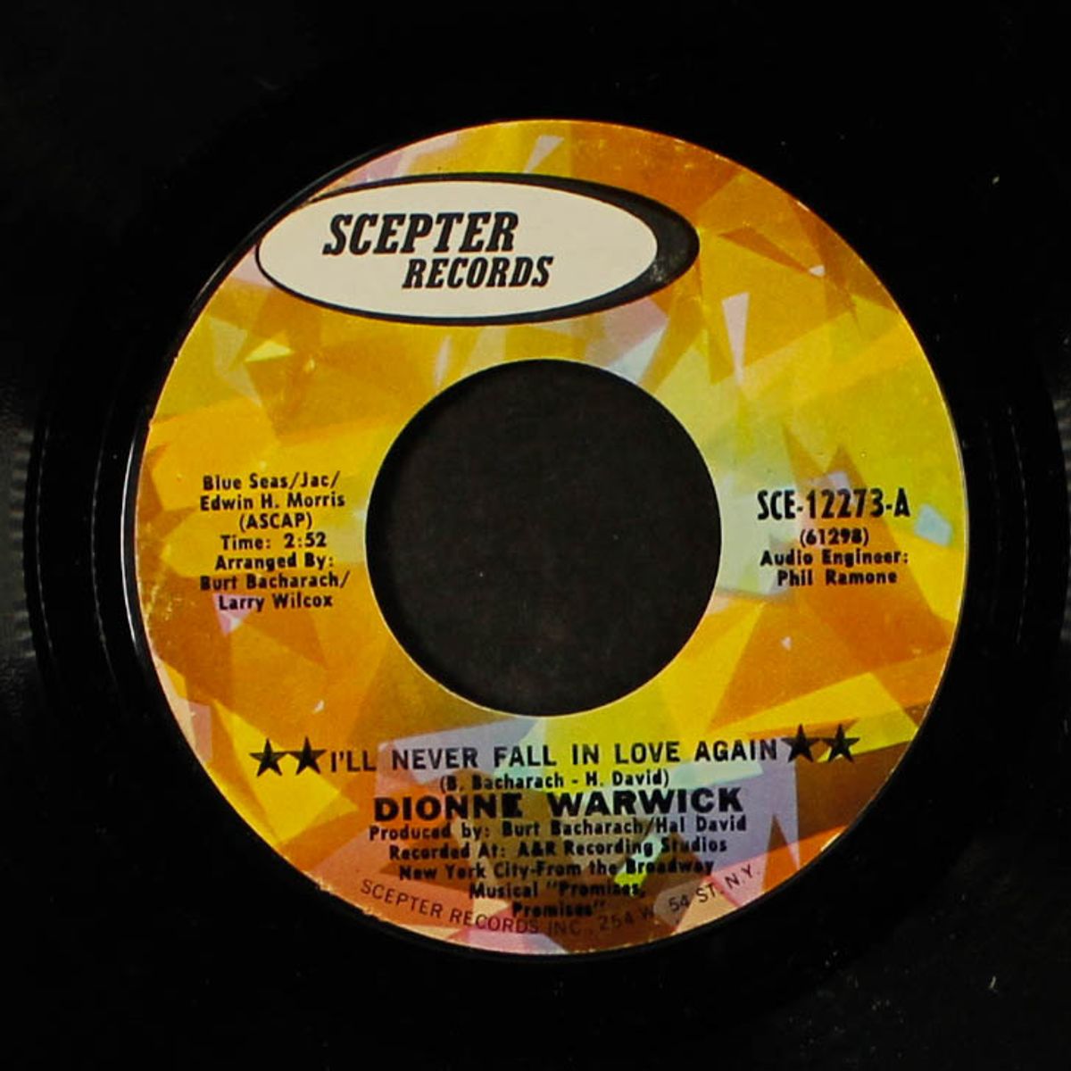 i'll never fall in love again / what the world needs now is love by DIONNE WARWICK