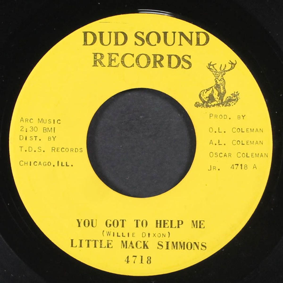 you got to help me / mother in law blues by LITTLE MACK SIMMONS