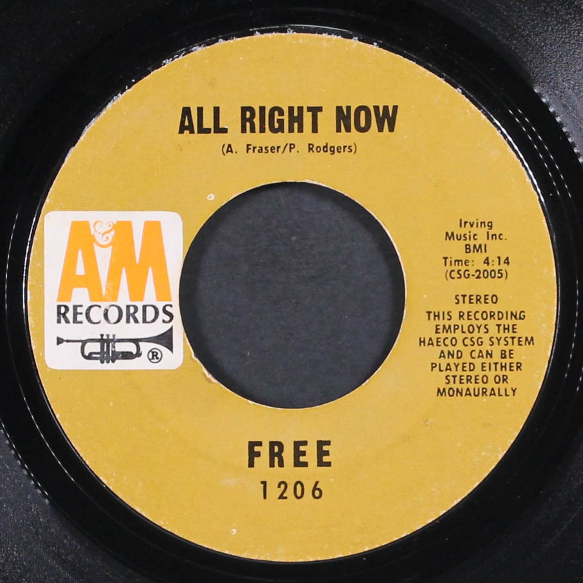 all right now / mouthful of grass by FREE