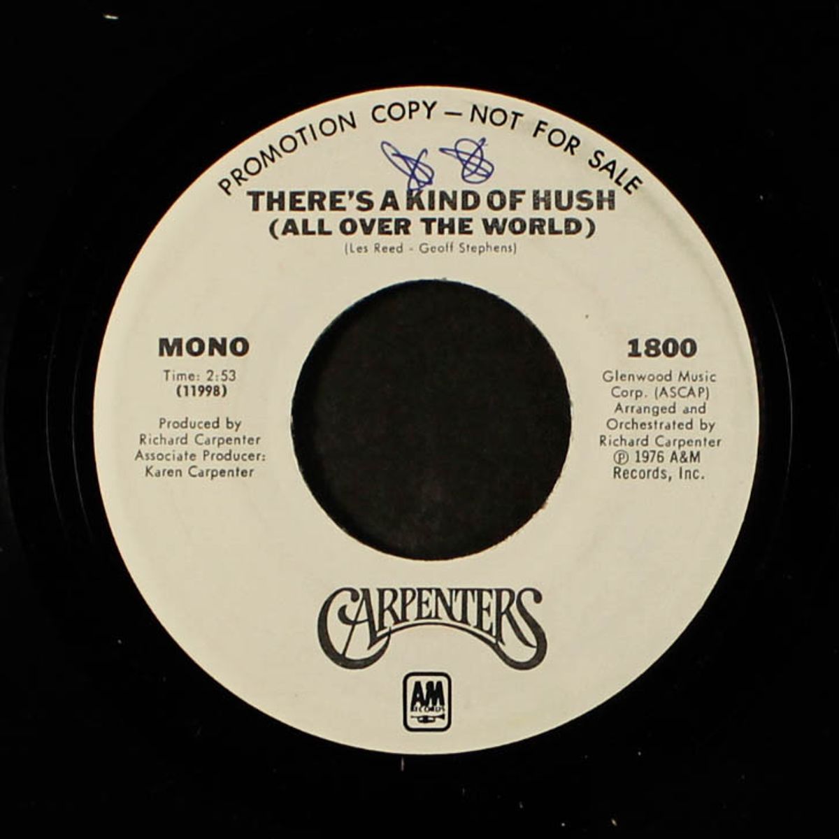 there's a kind of hush / goodbye and i love you by CARPENTERS