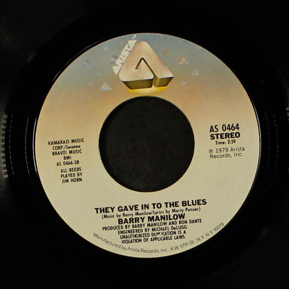 ships / they gave in to the blues by BARRY MANILOW