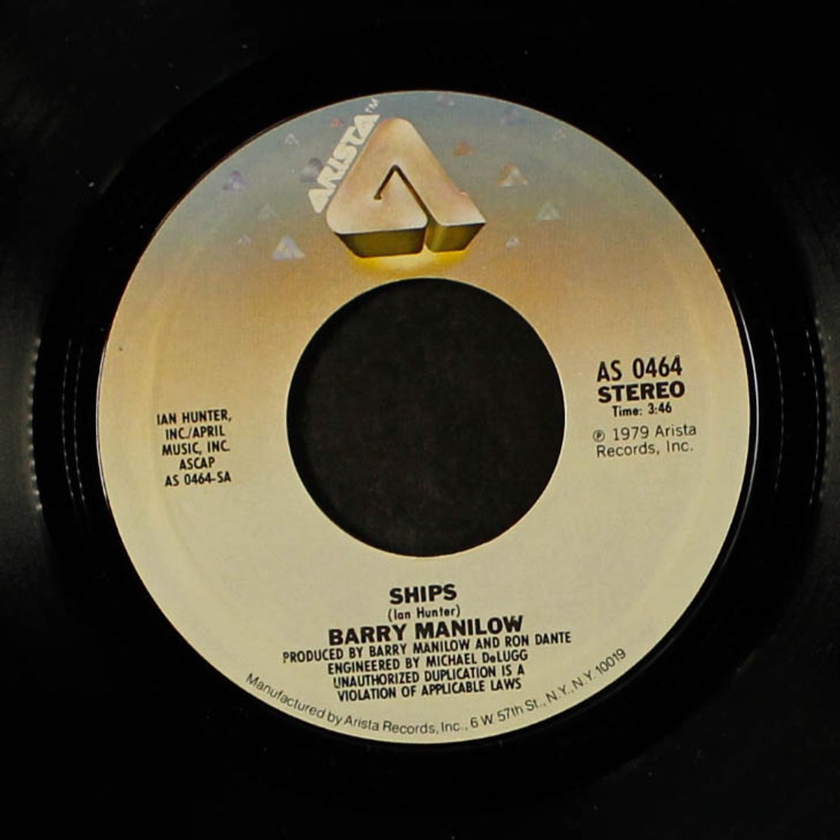 ships / they gave in to the blues by BARRY MANILOW