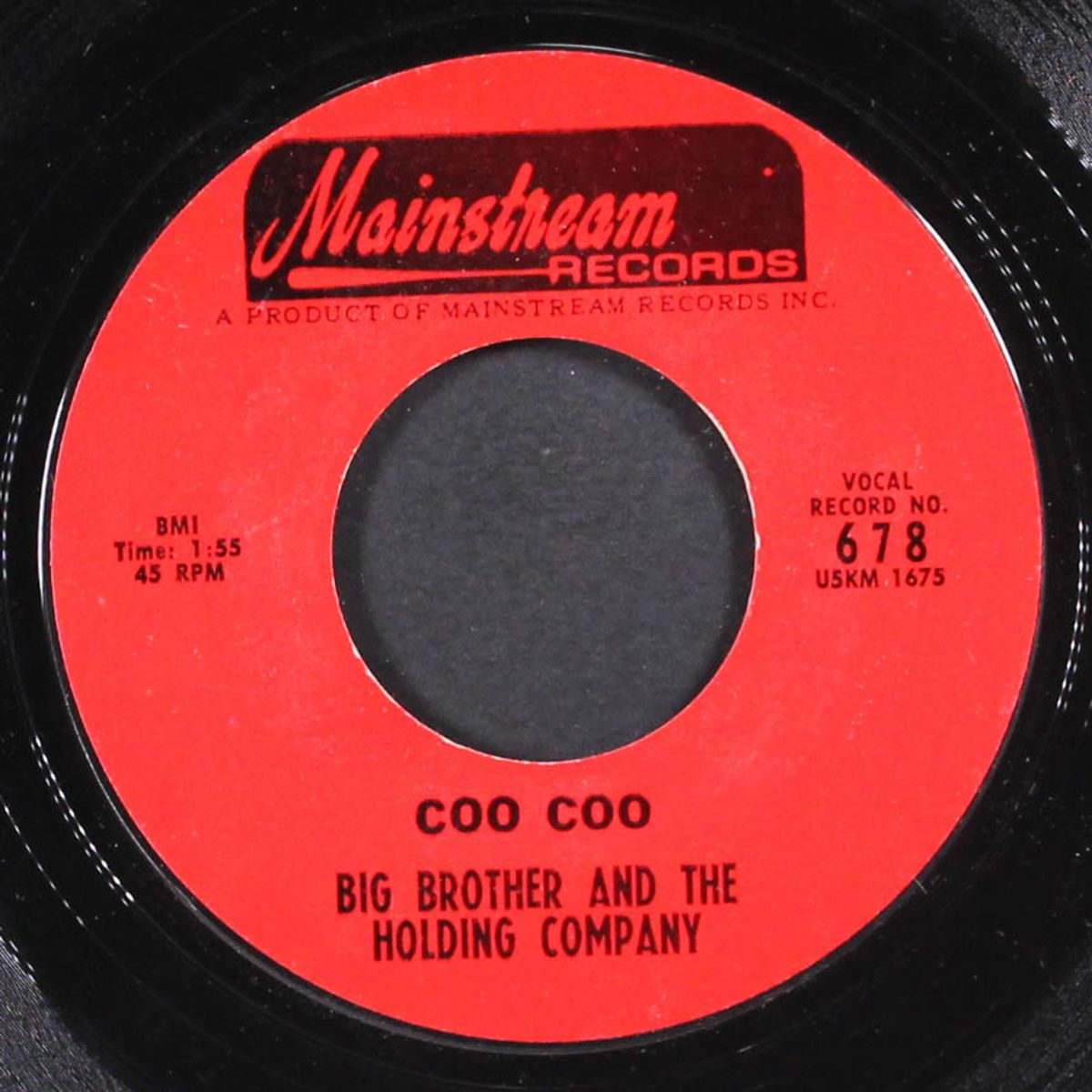 coo coo / the last time by BIG BROTHER & THE HOLDING COMPANY