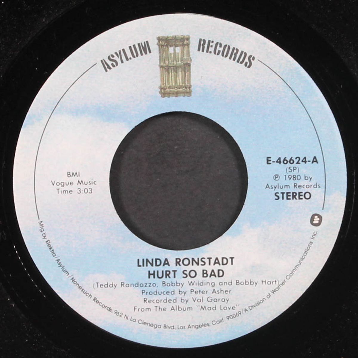 hurt so bad / justine by LINDA RONSTADT