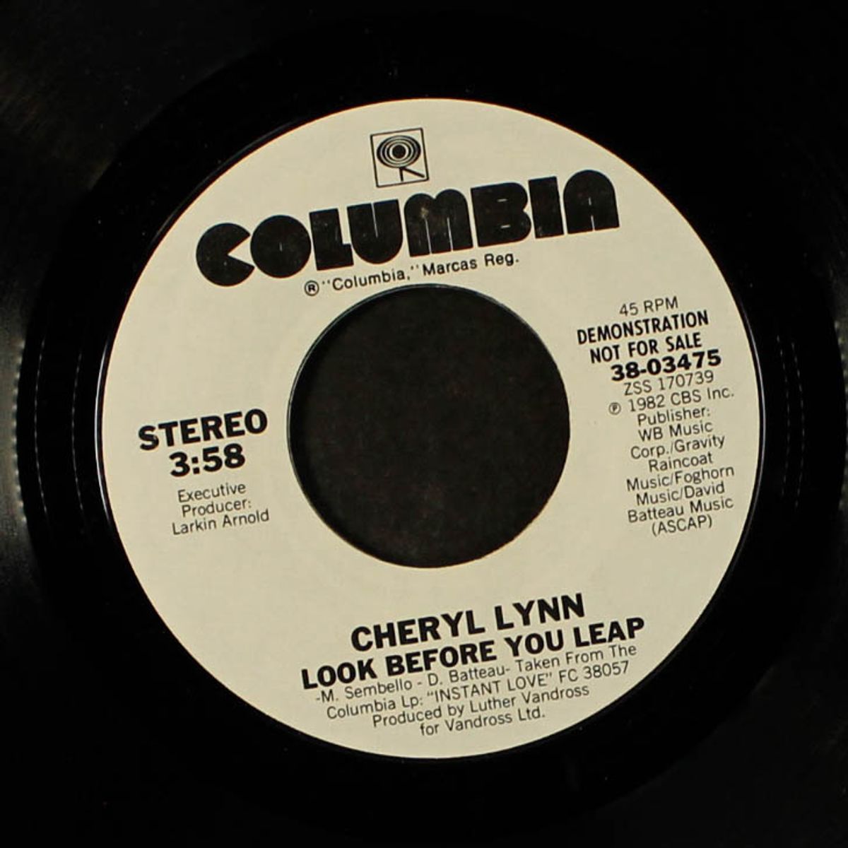look before you leap / same by CHERYL LYNN