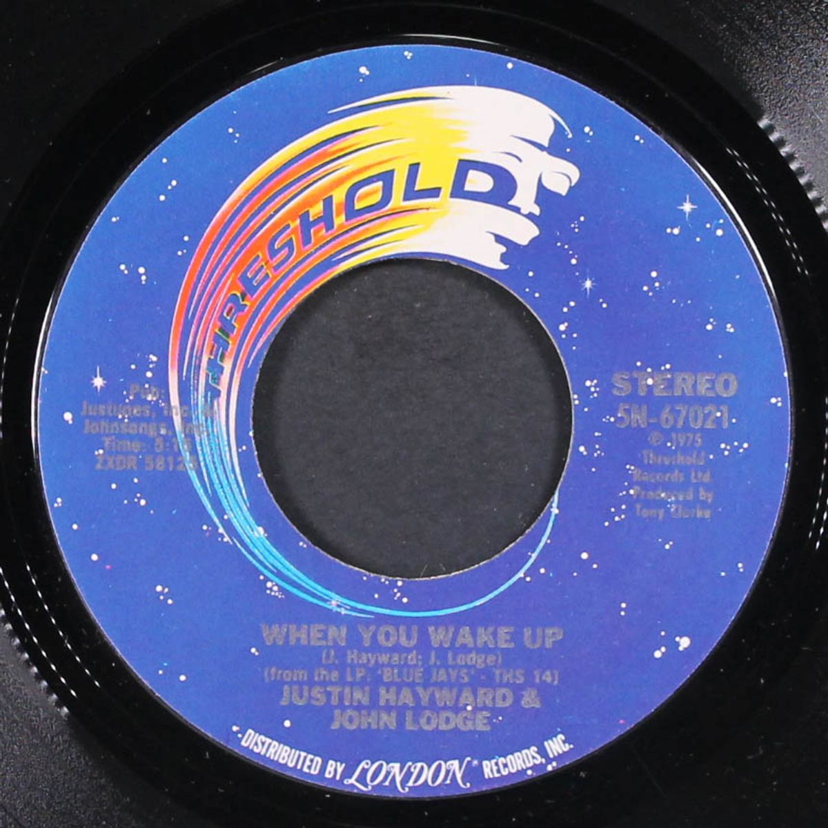 blue guitar / when you wake up by JUSTIN HAYWARD & JOHN LODGE