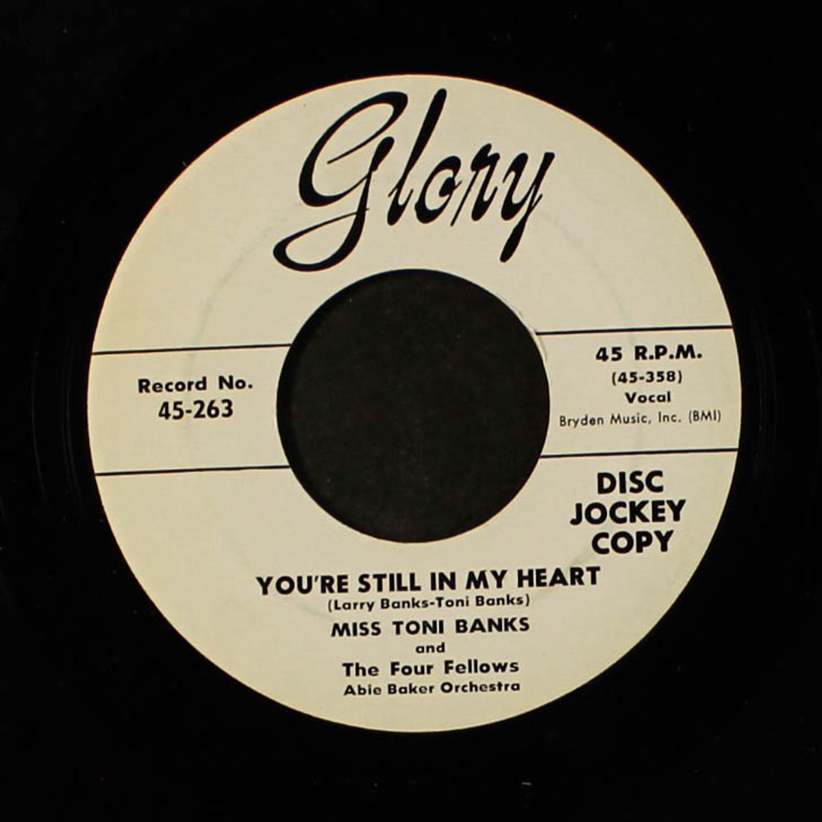 you're still in my heart / johnny the dreamer by TONI BANKS & FOUR FELLOWS