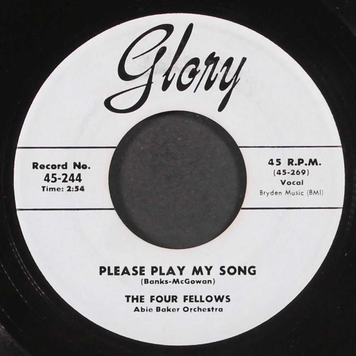 please play my song / i sit in my window by FOUR FELLOWS