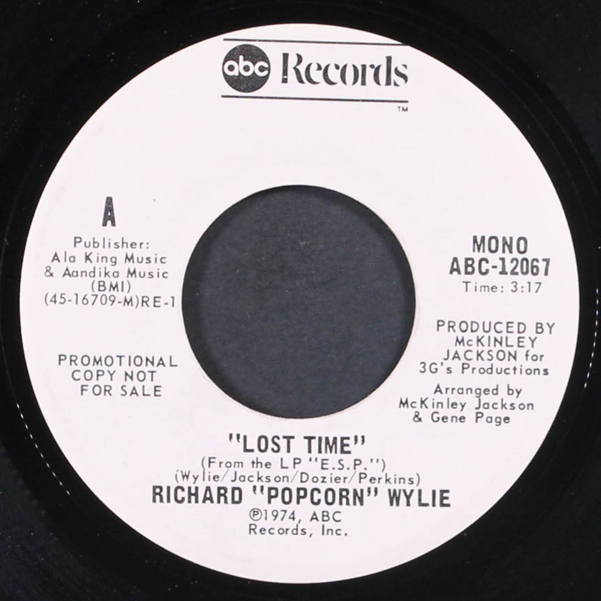 lost time / mono by RICHARD "POPCORN" WYLIE