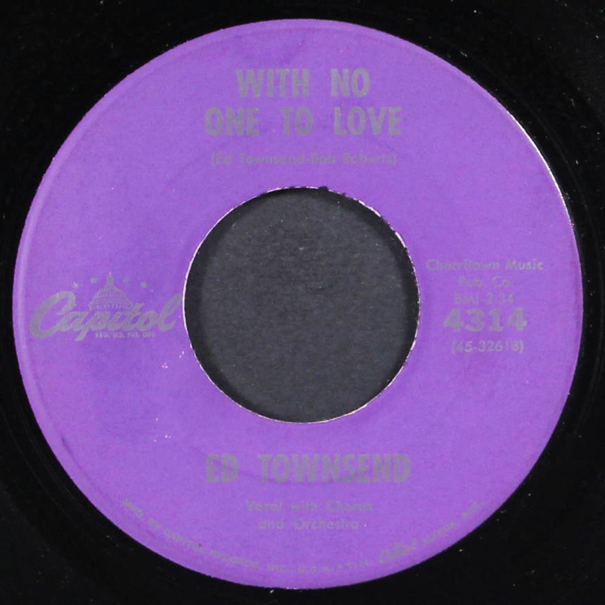 with no one left / be my love by ED TOWNSEND