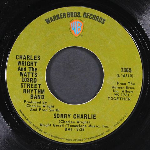 CHARLES WRIGHT & WATTS 103RD STREET RHYTHM BAND