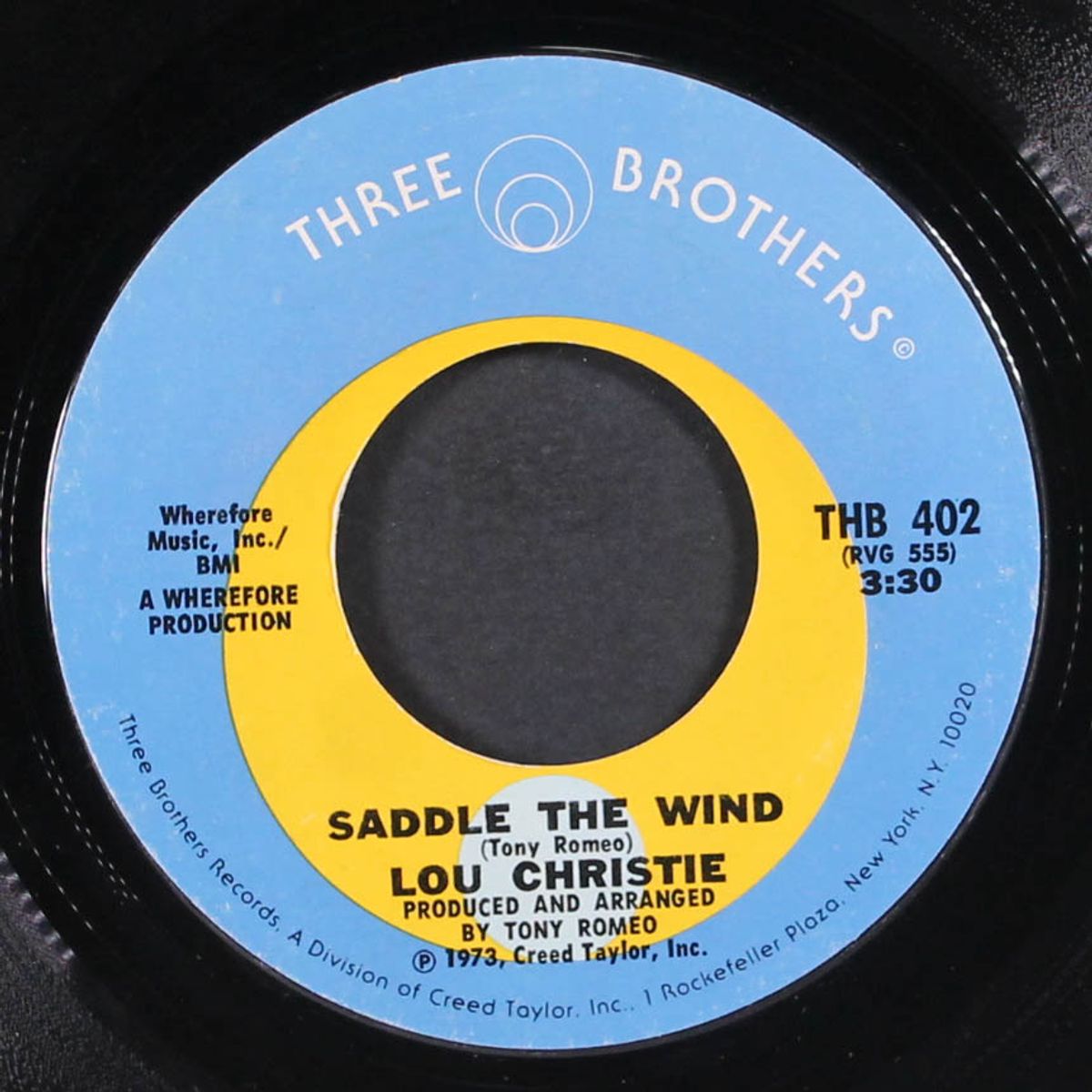 beyond the blue horizon / saddle the wind by LOU CHRISTIE