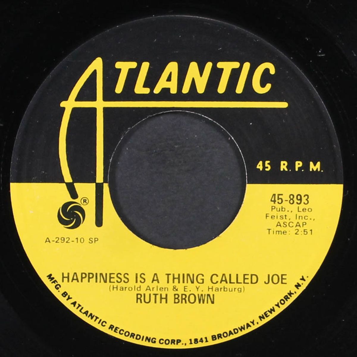 love me baby / happiness is a thing called joe by RUTH BROWN