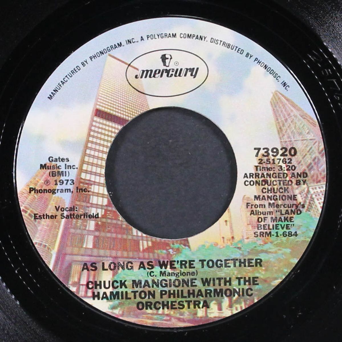 as long as we're together by CHUCK MANGIONE