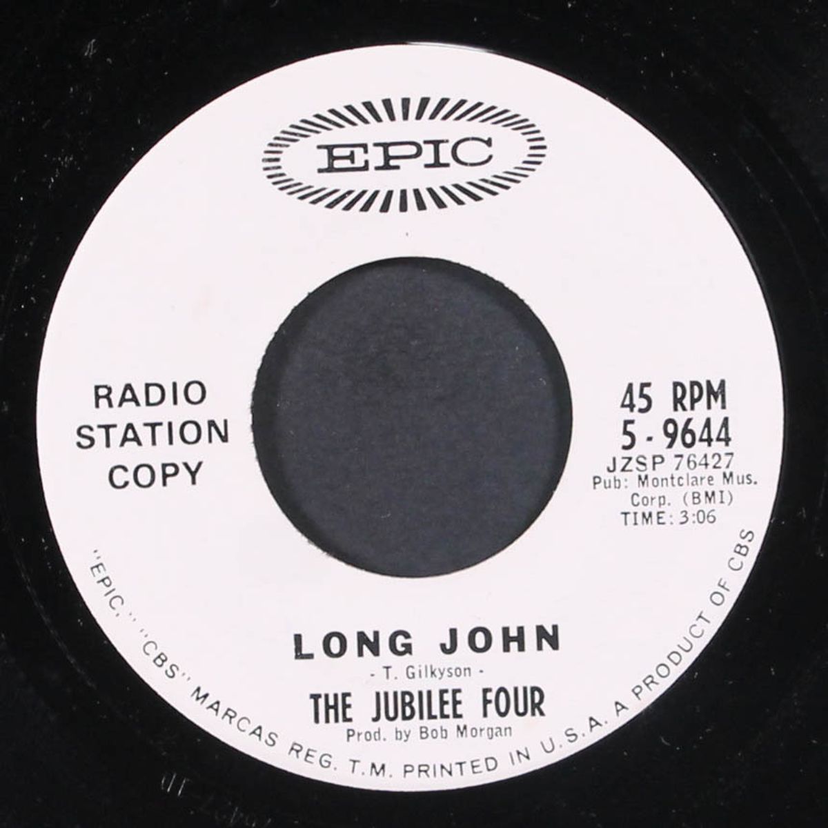 the day of jubilo / long john by JUBILEE FOUR