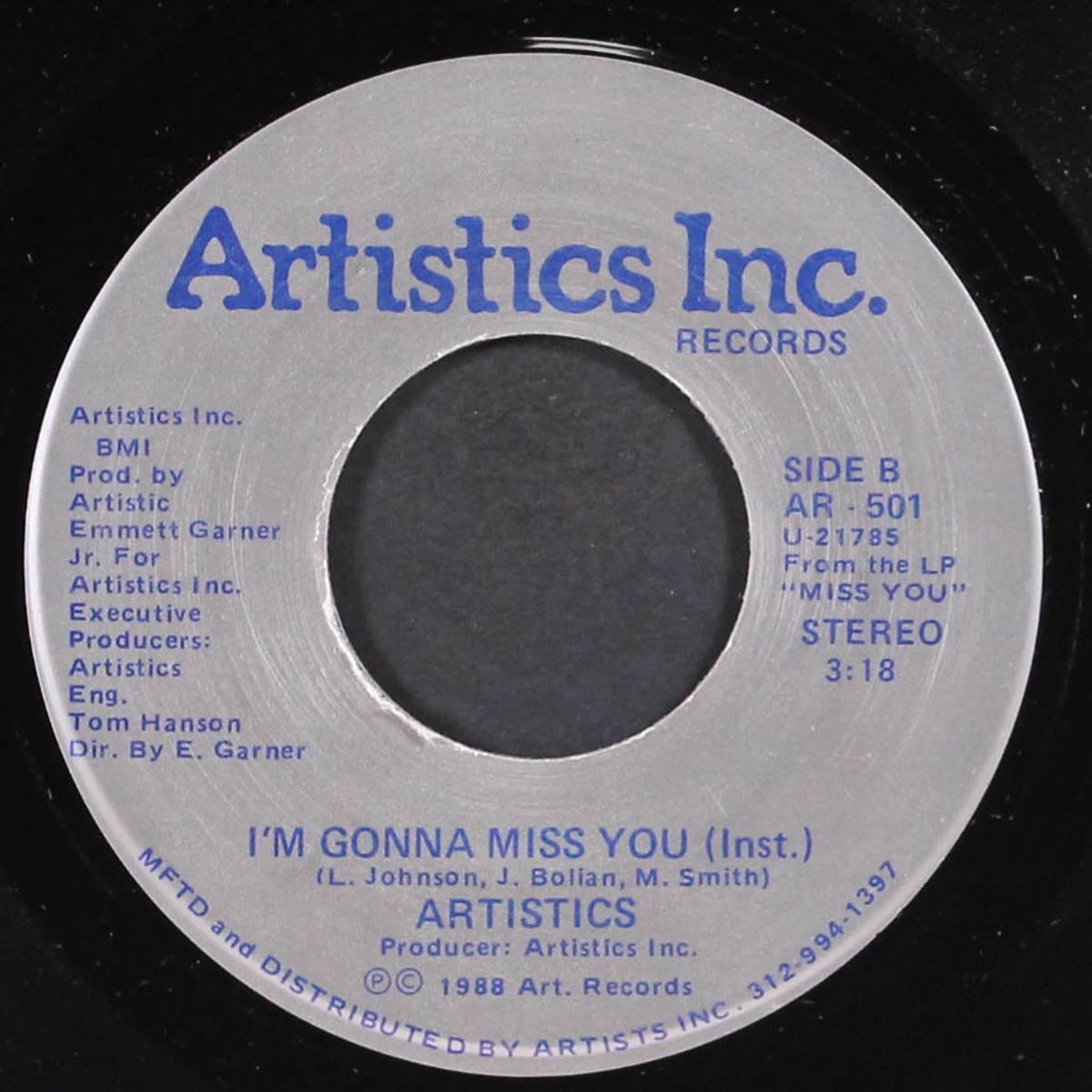 i'm gonna miss you / instrumental by ARTISTICS