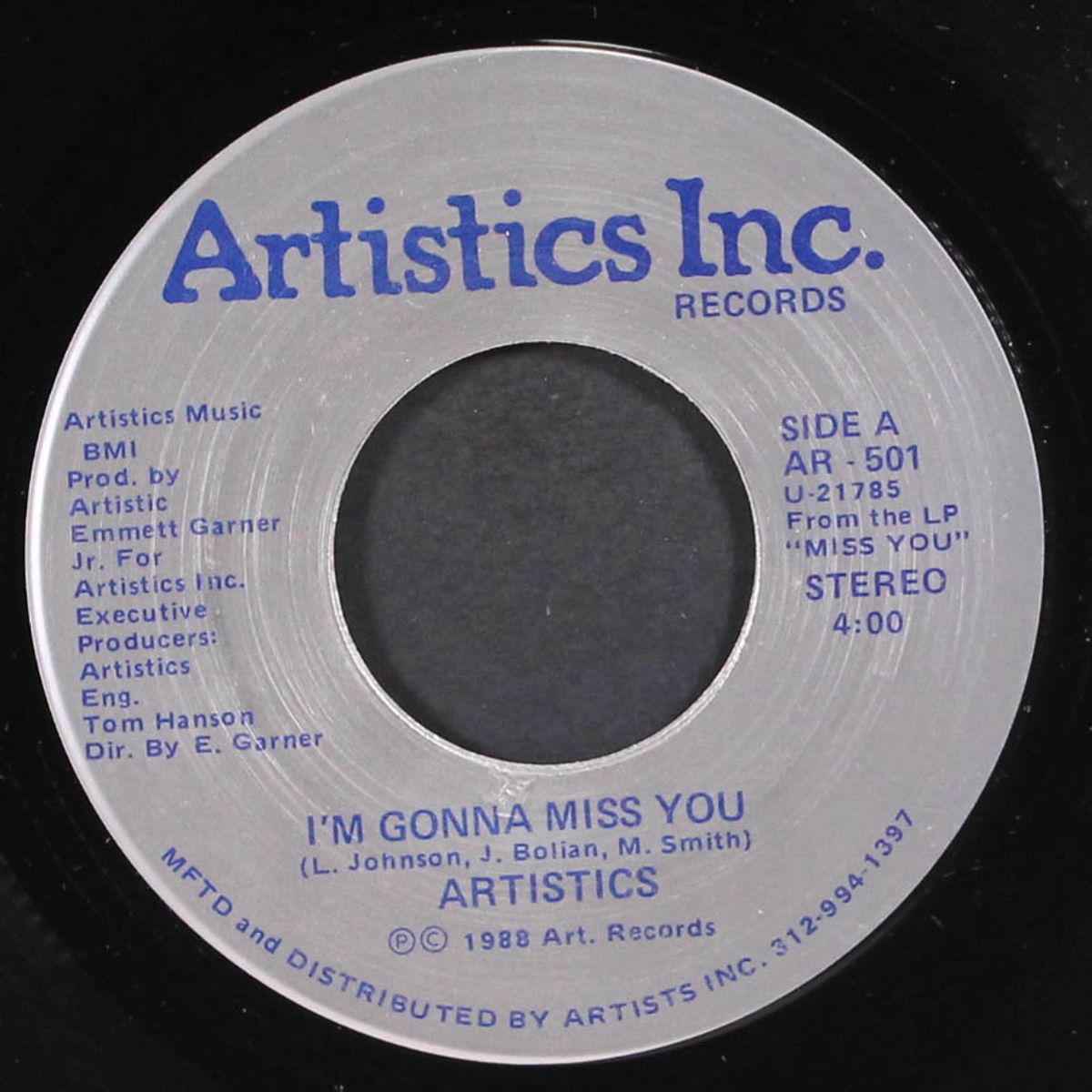 i'm gonna miss you / instrumental by ARTISTICS
