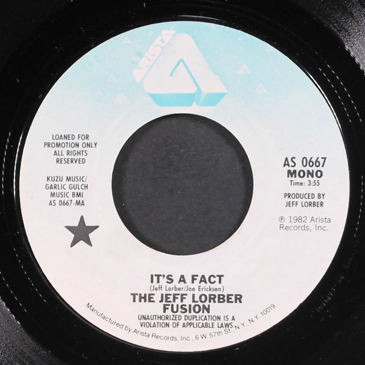 it's a fact / mono by JEFF LORBER FUSION