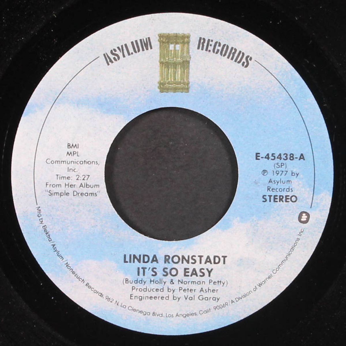 it's so easy / lo siento mi vida by LINDA RONSTADT