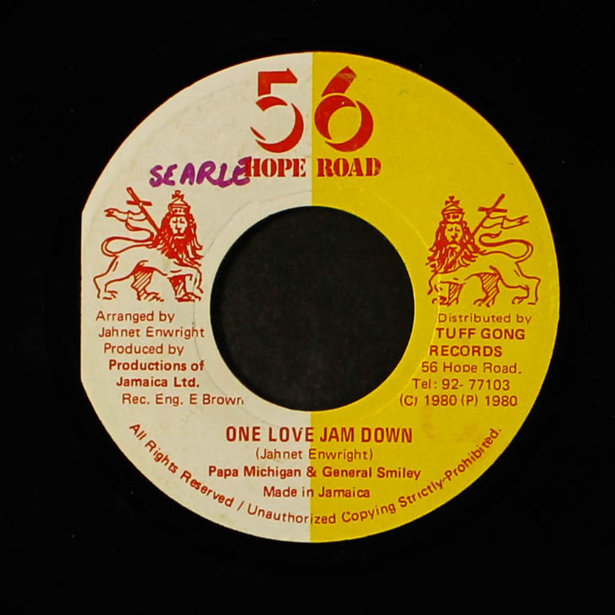 dub-down / one love jam down by PAPA MICHIGAN & GENERAL SMILEY