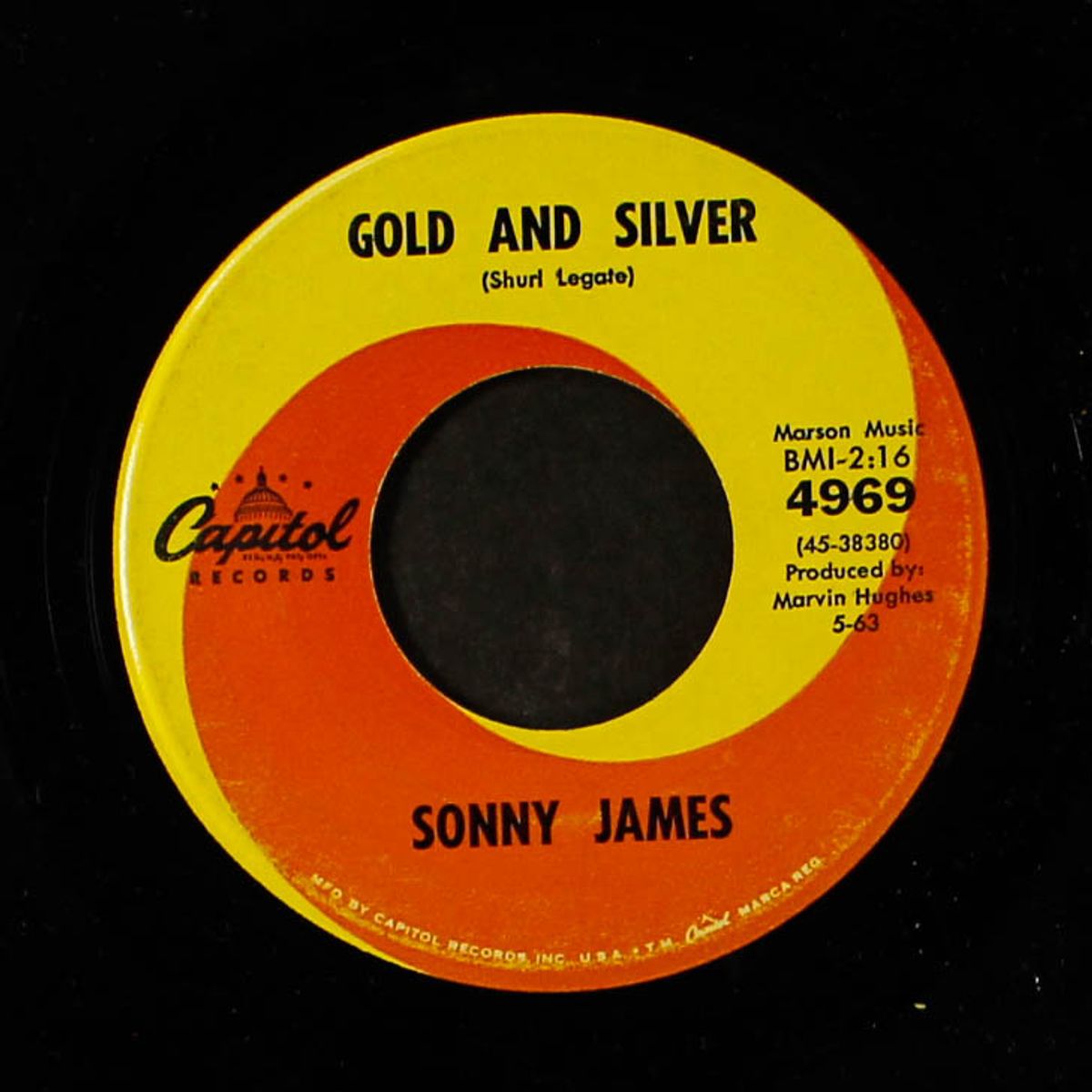 the minute you're gone / gold and silver by SONNY JAMES