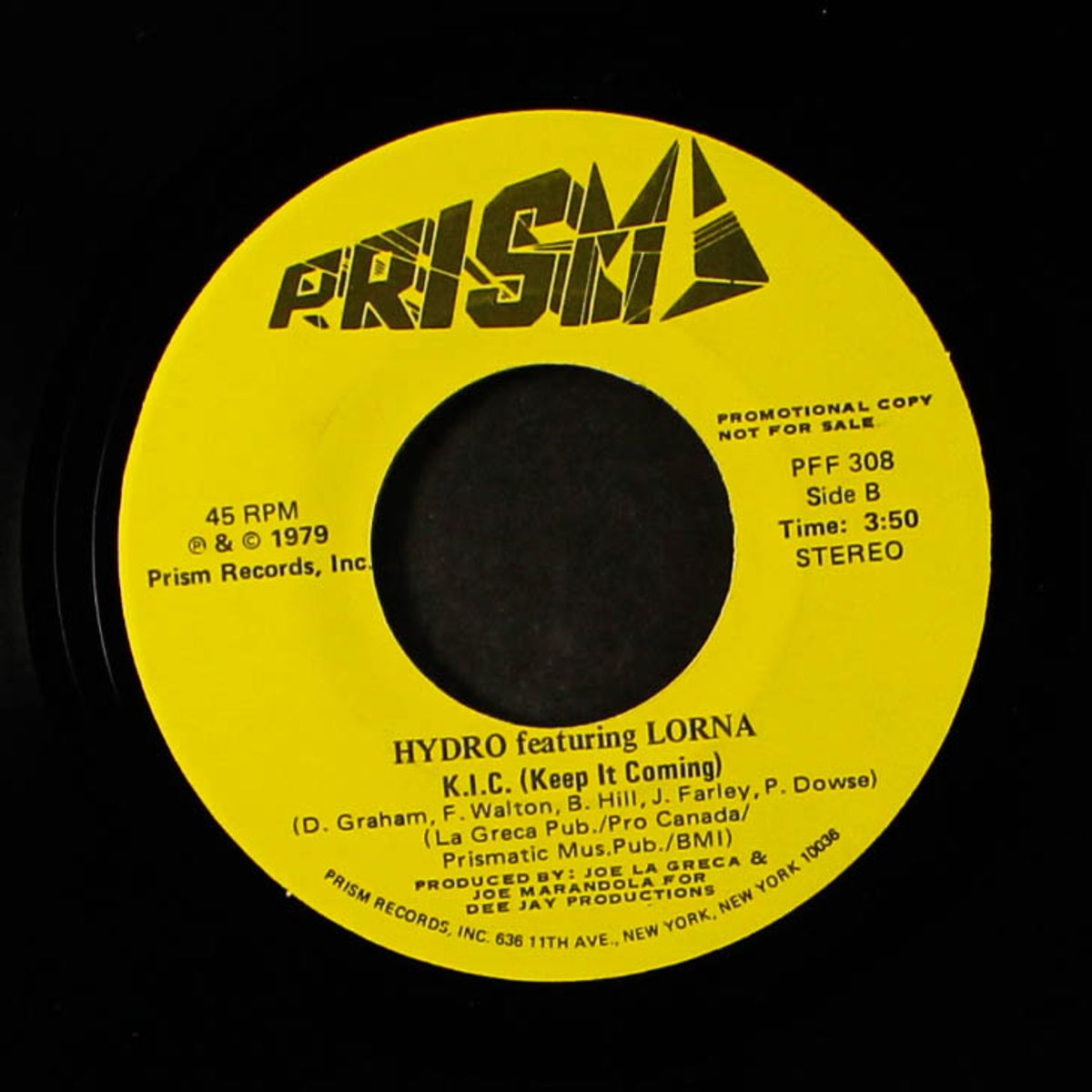 i'll make your day tonight / k.i.c. (keep it coming) by HYDRO FEAT. LORNA
