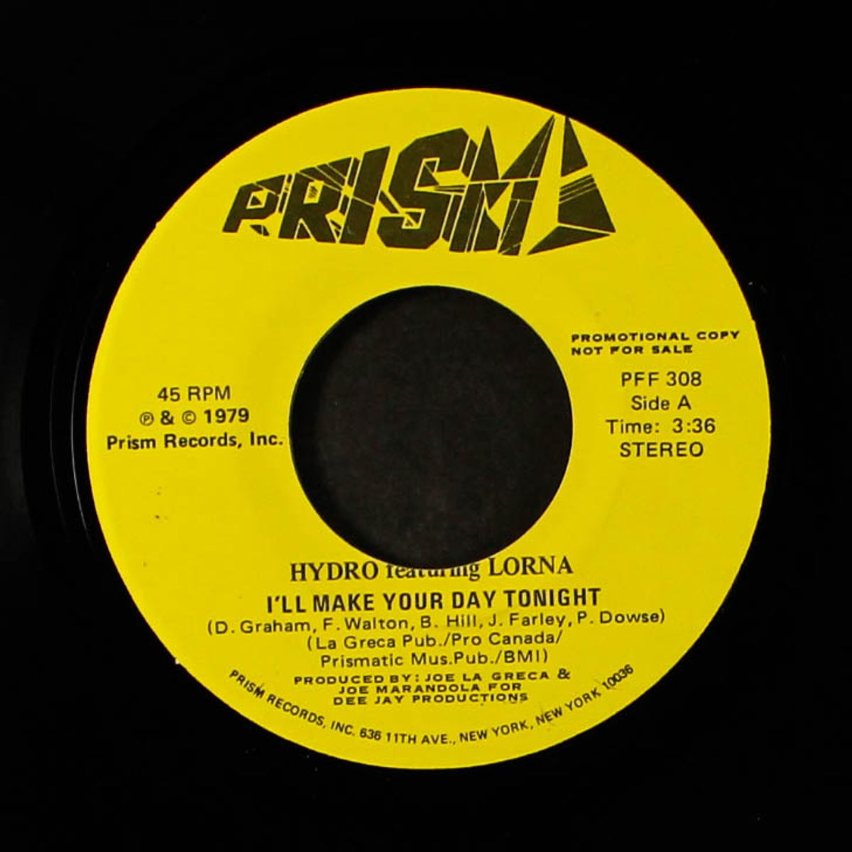 i'll make your day tonight / k.i.c. (keep it coming) by HYDRO FEAT. LORNA