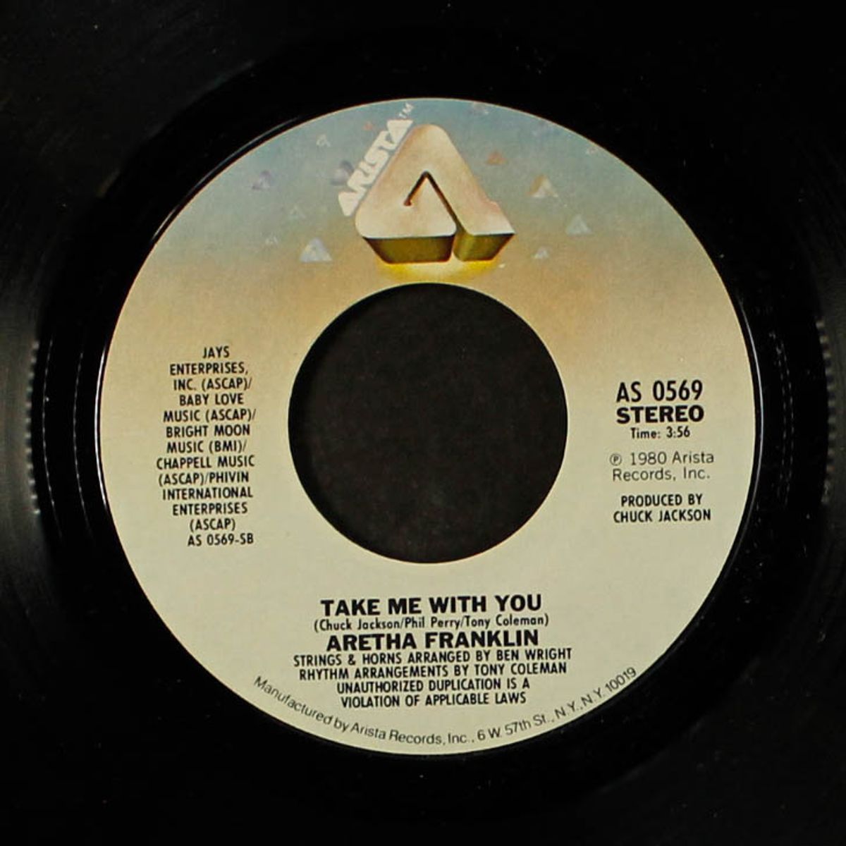 united together / take me with you by ARETHA FRANKLIN