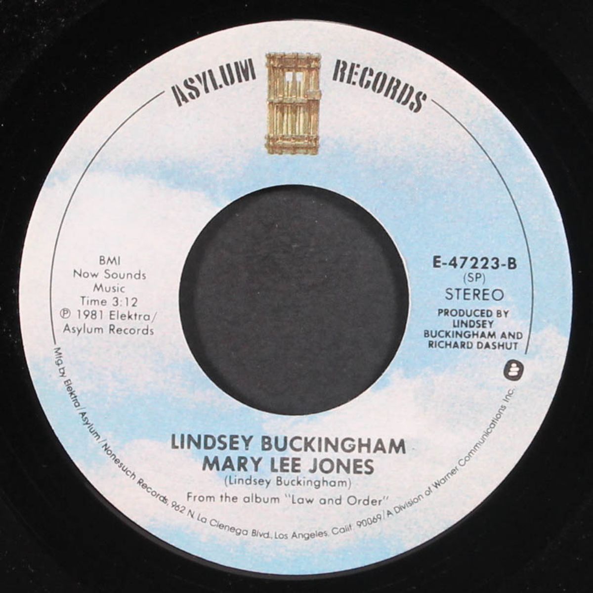trouble / mary lee jones by LINDSEY BUCKINGHAM