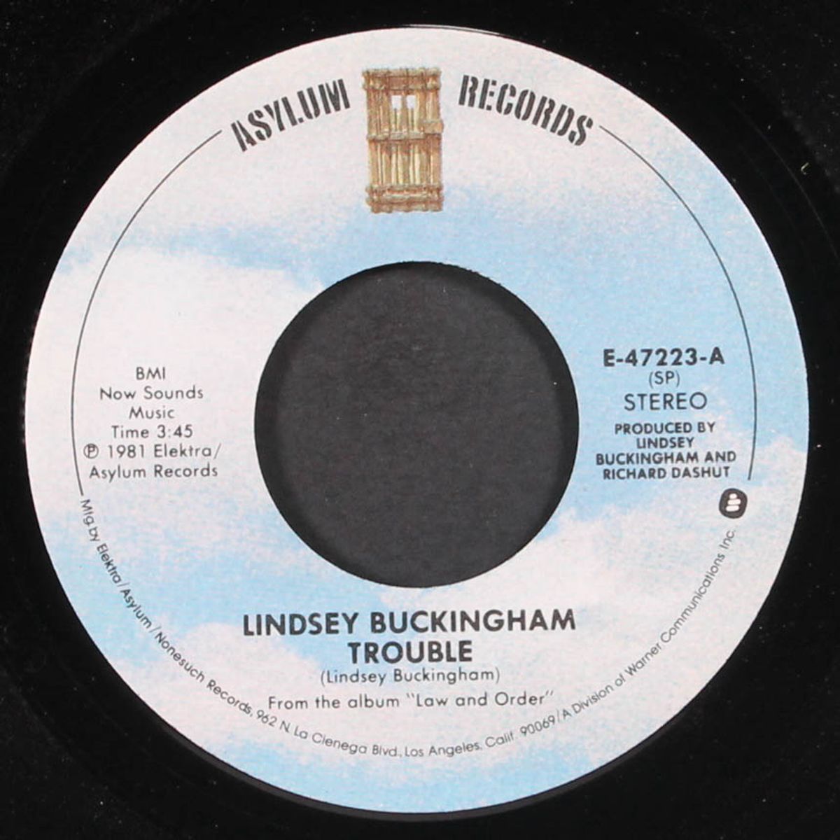 trouble / mary lee jones by LINDSEY BUCKINGHAM