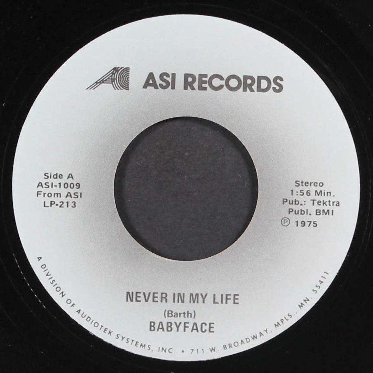 never in my life / i can't stop the rain by BABYFACE