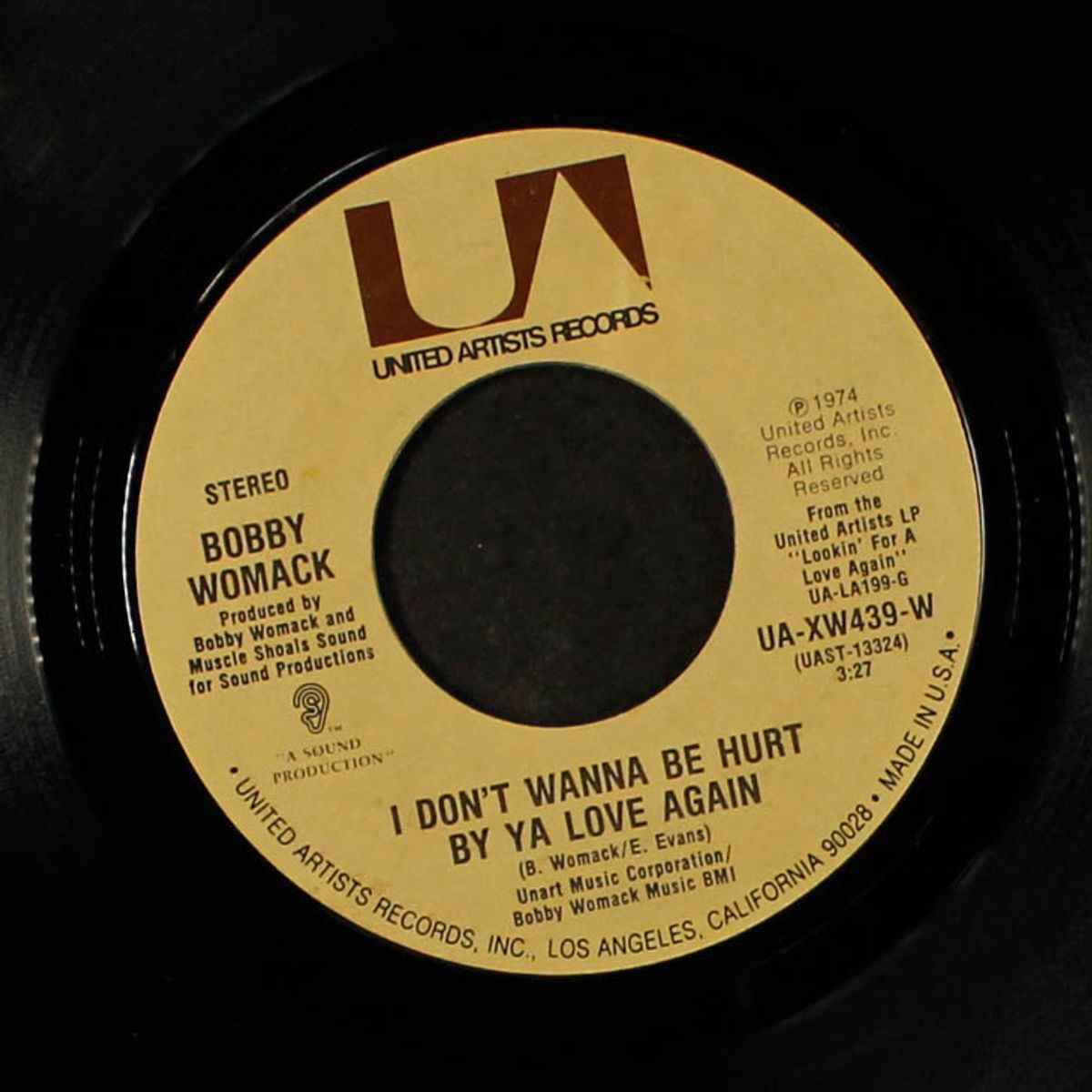 you're welcome, stop on by / i don't wanna be hurt by ya love again by BOBBY WOMACK