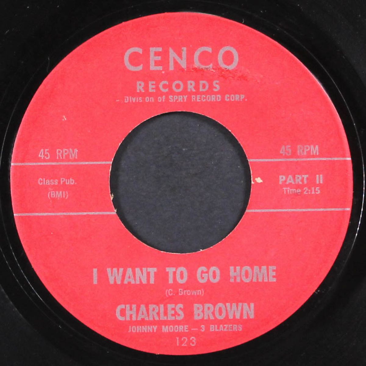 i want to go home / part ii by CHARLES BROWN