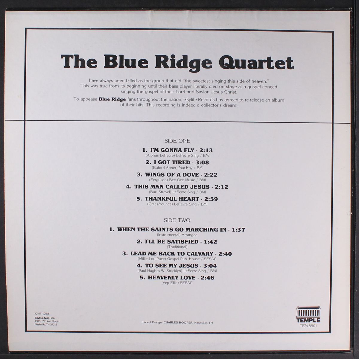 the wings of a dove by BLUE RIDGE QUARTET