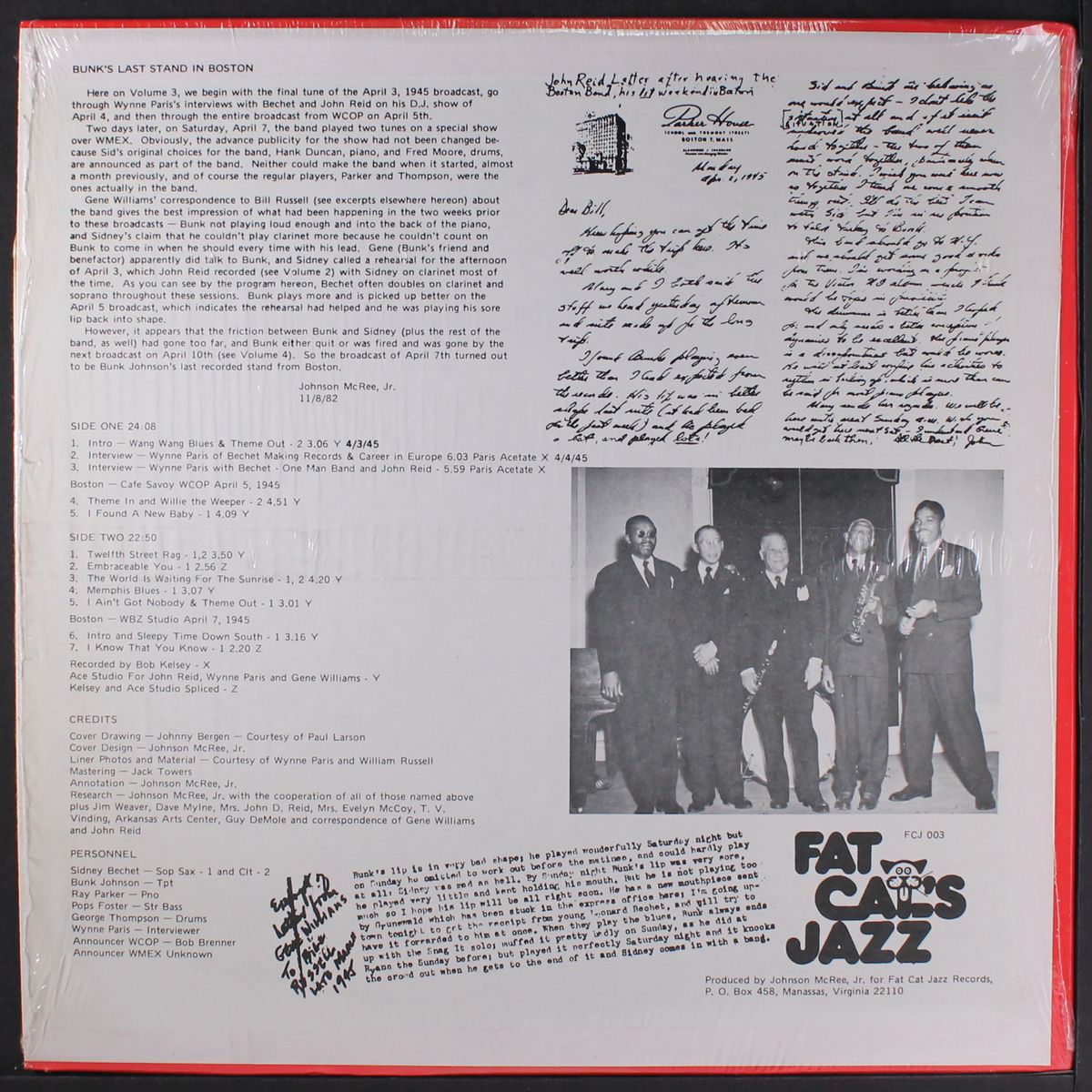 the world is waiting for the sunrise by SIDNEY BECHET