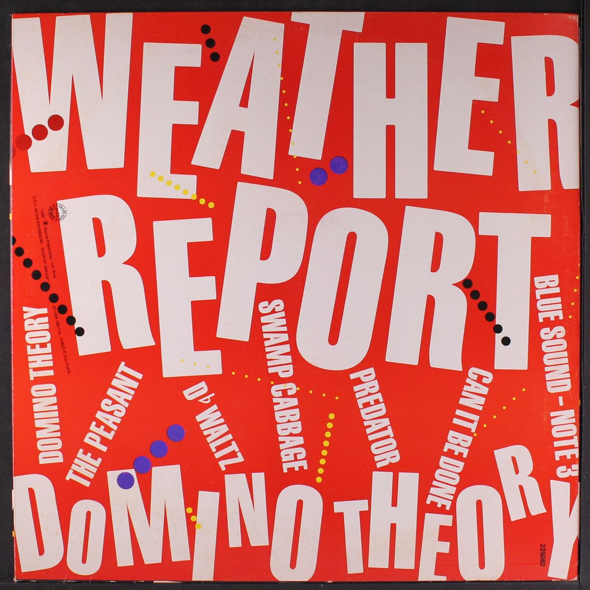 domino theory by WEATHER REPORT