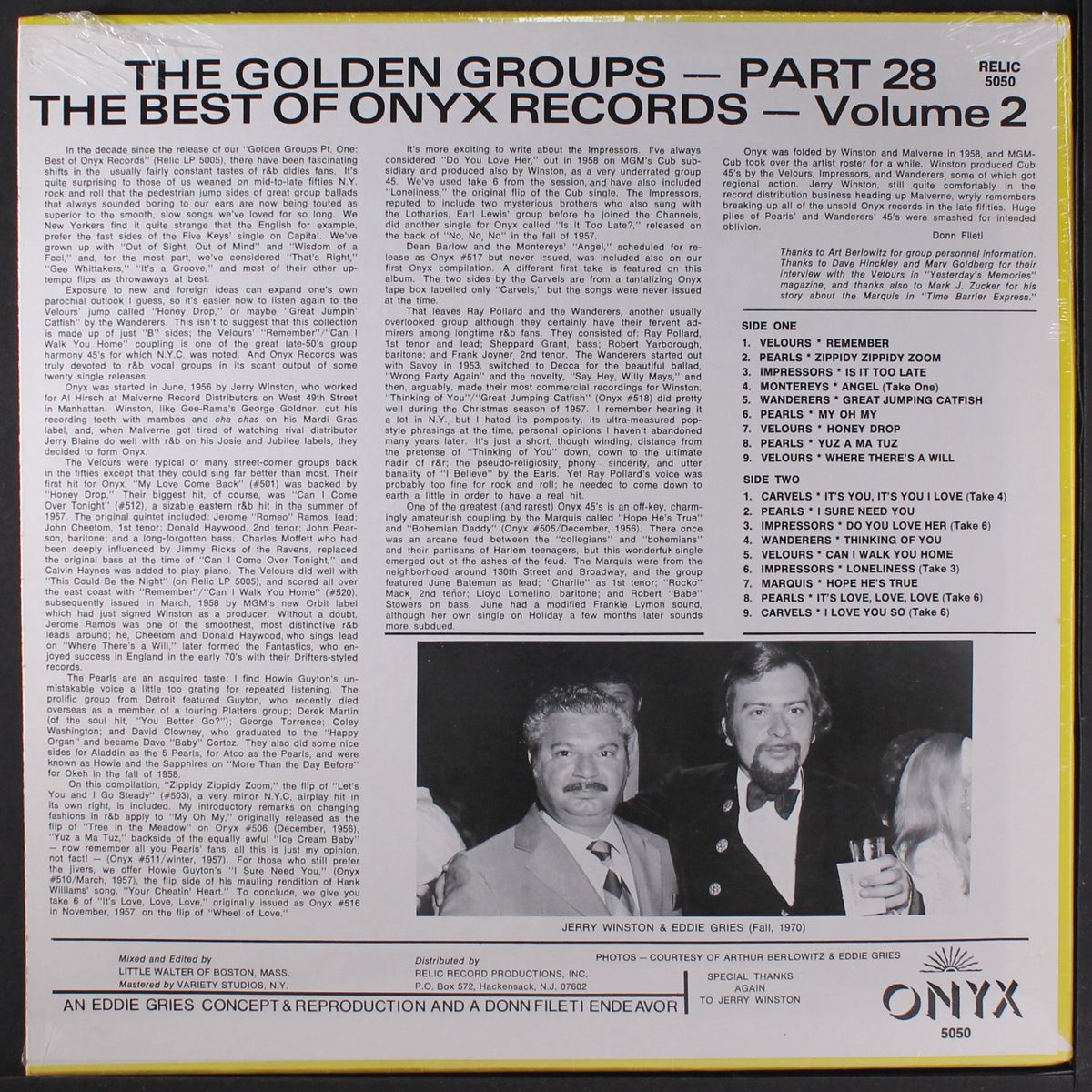 the best of onyx records, vol. 2 by VARIOUS