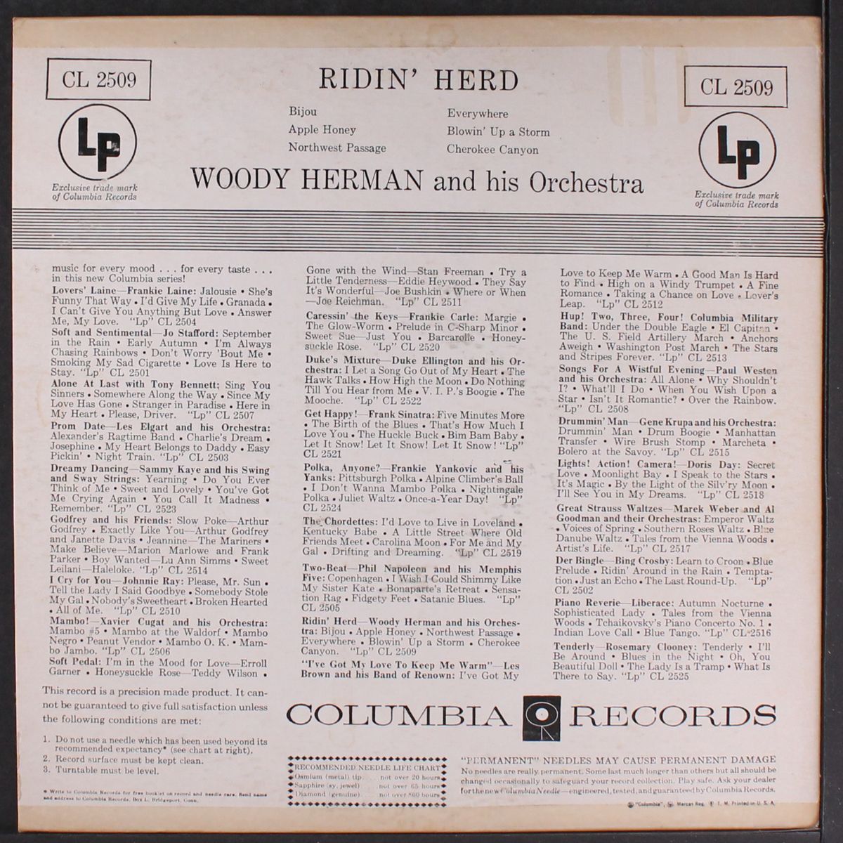 ridin' herd by WOODY HERMAN