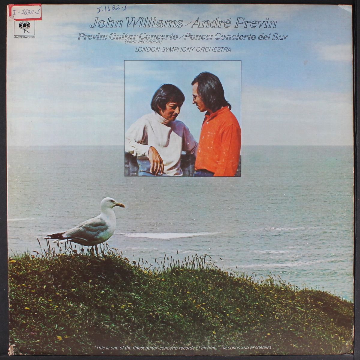previn: guitar concerto / ponce: concierto del sur by JOHN WILLIAMS & ANDRE PREVIN