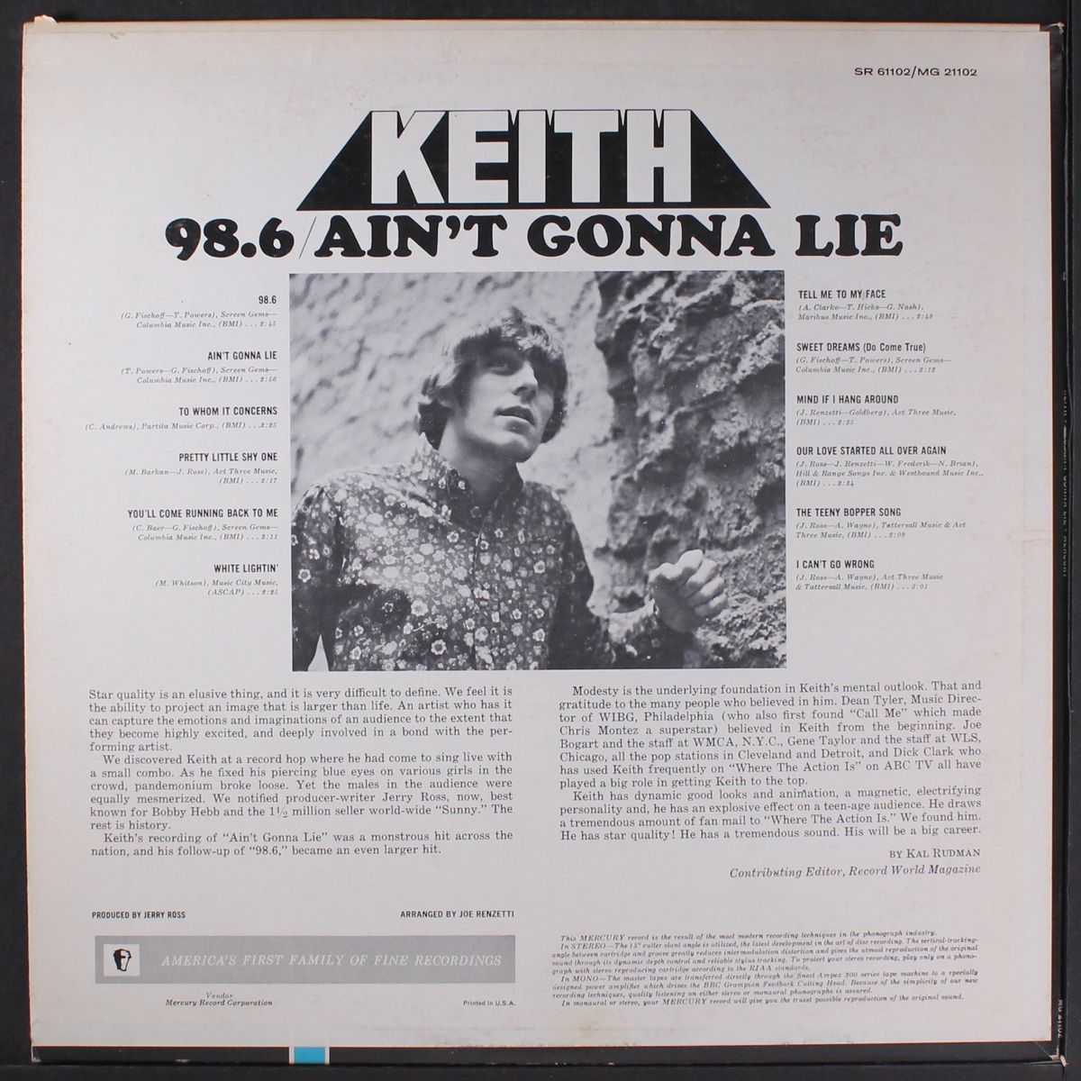 98.6 / ain't gonna lie by KEITH