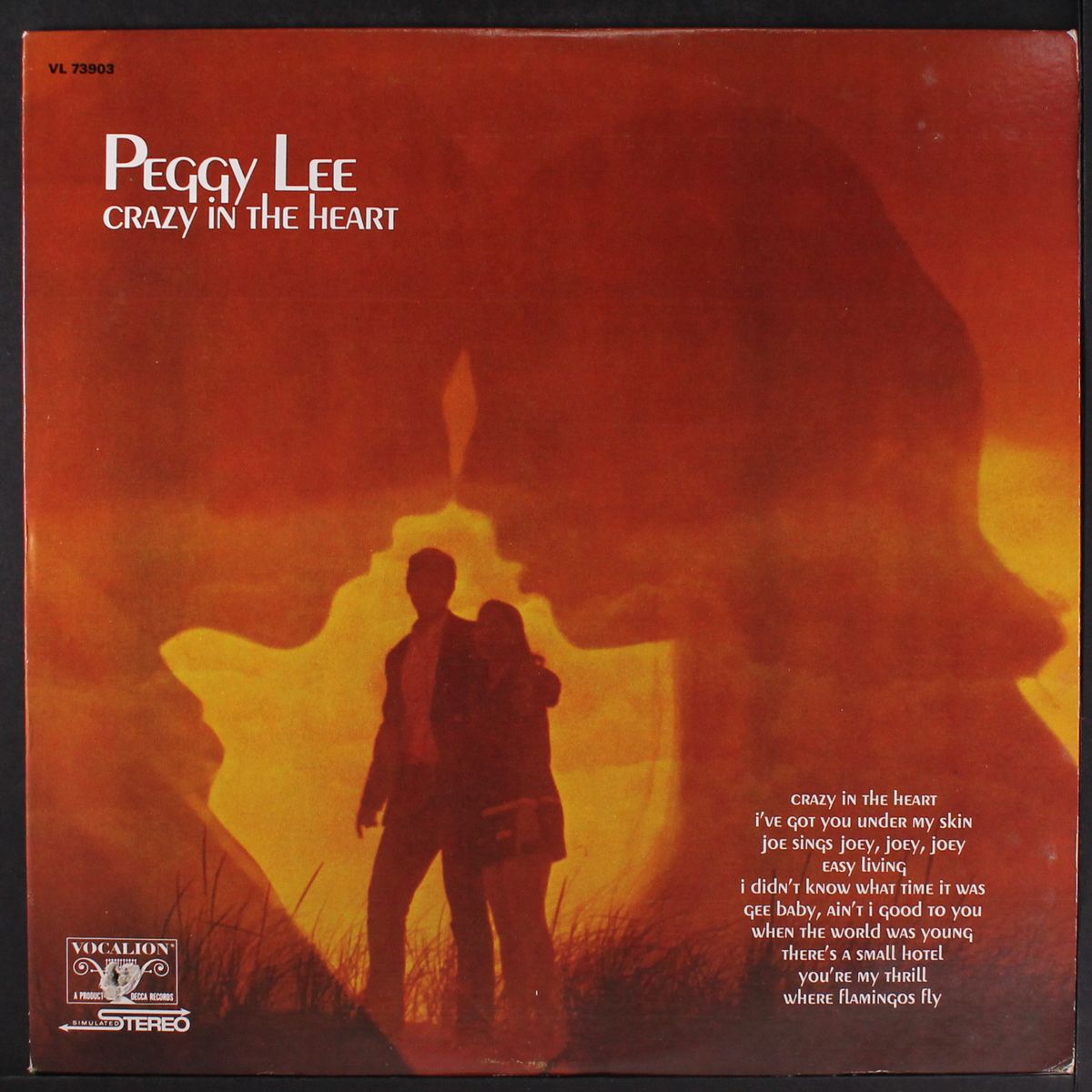 crazy in the heart by PEGGY LEE