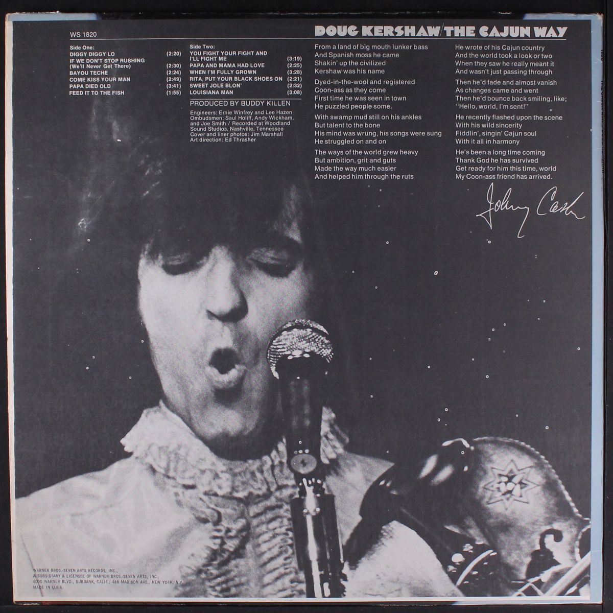 the cajun way by DOUG KERSHAW