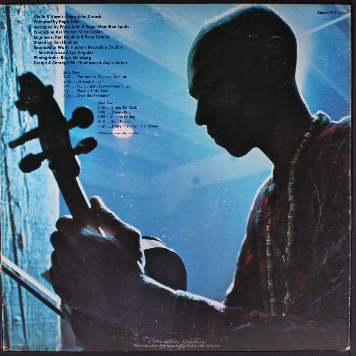 papa john creach by PAPA JOHN CREACH