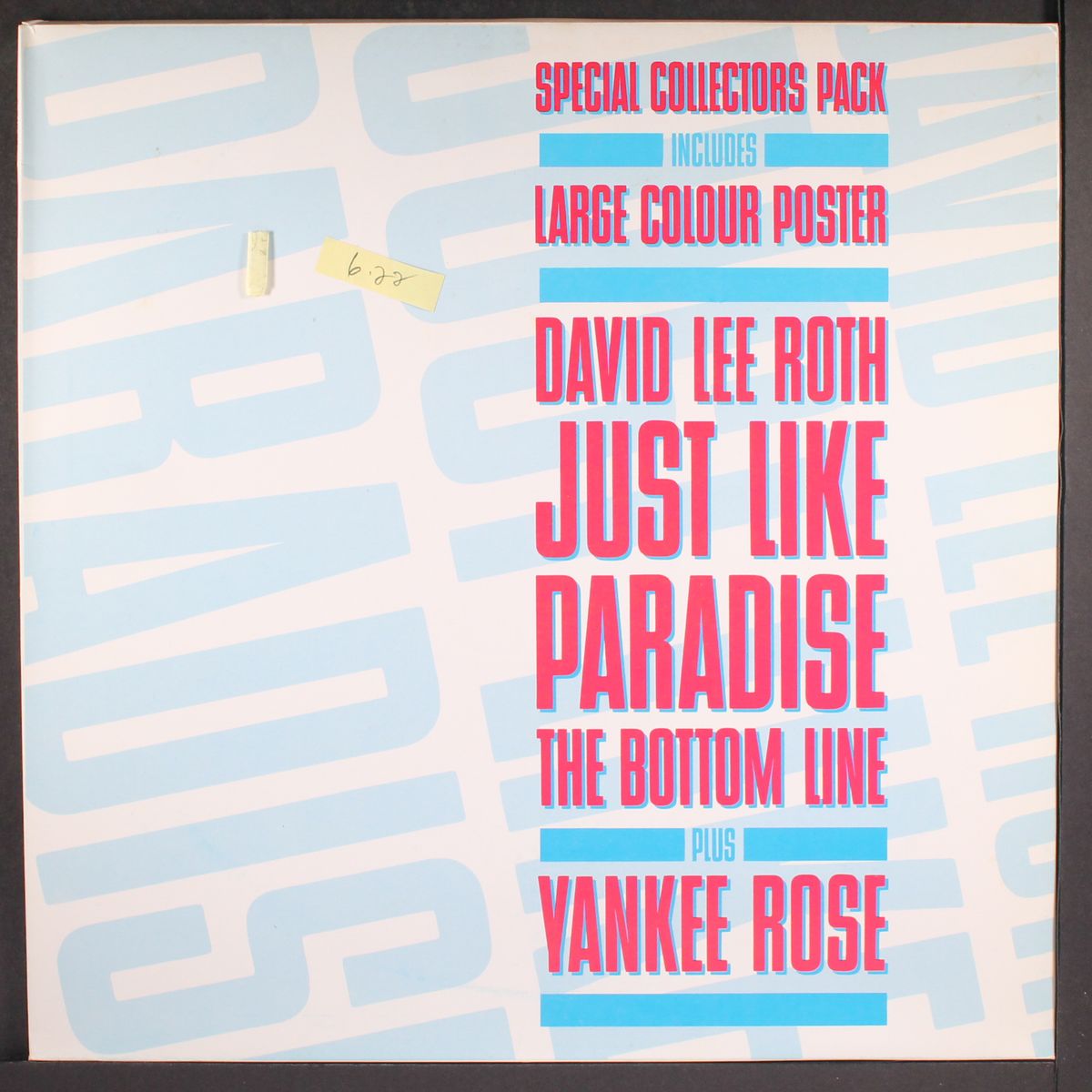 just like paradise + 2 by DAVID LEE ROTH