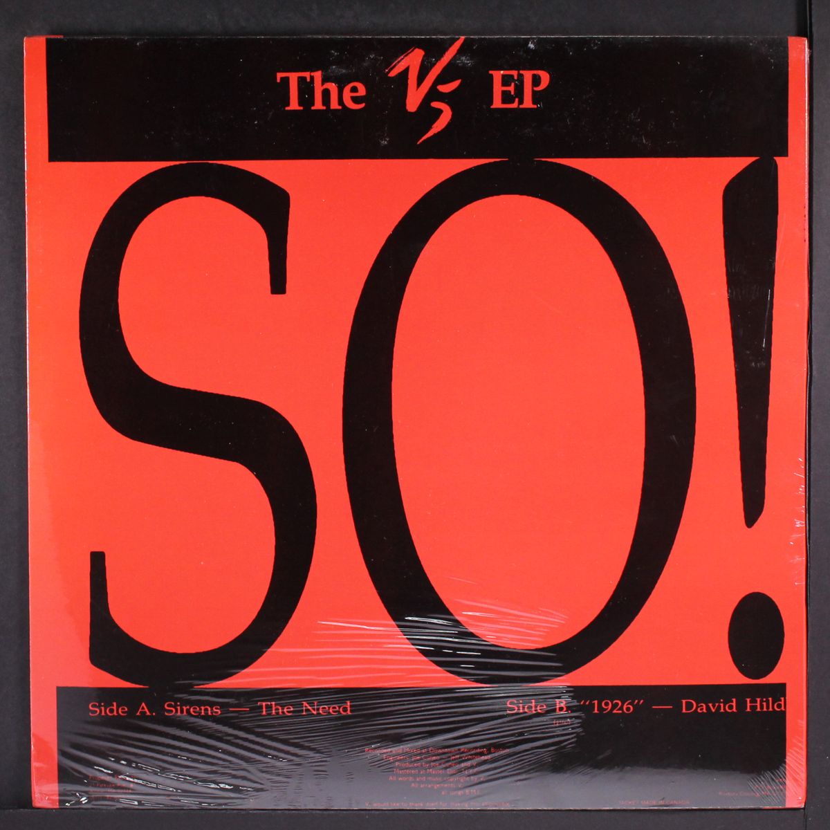 the v ep by V;