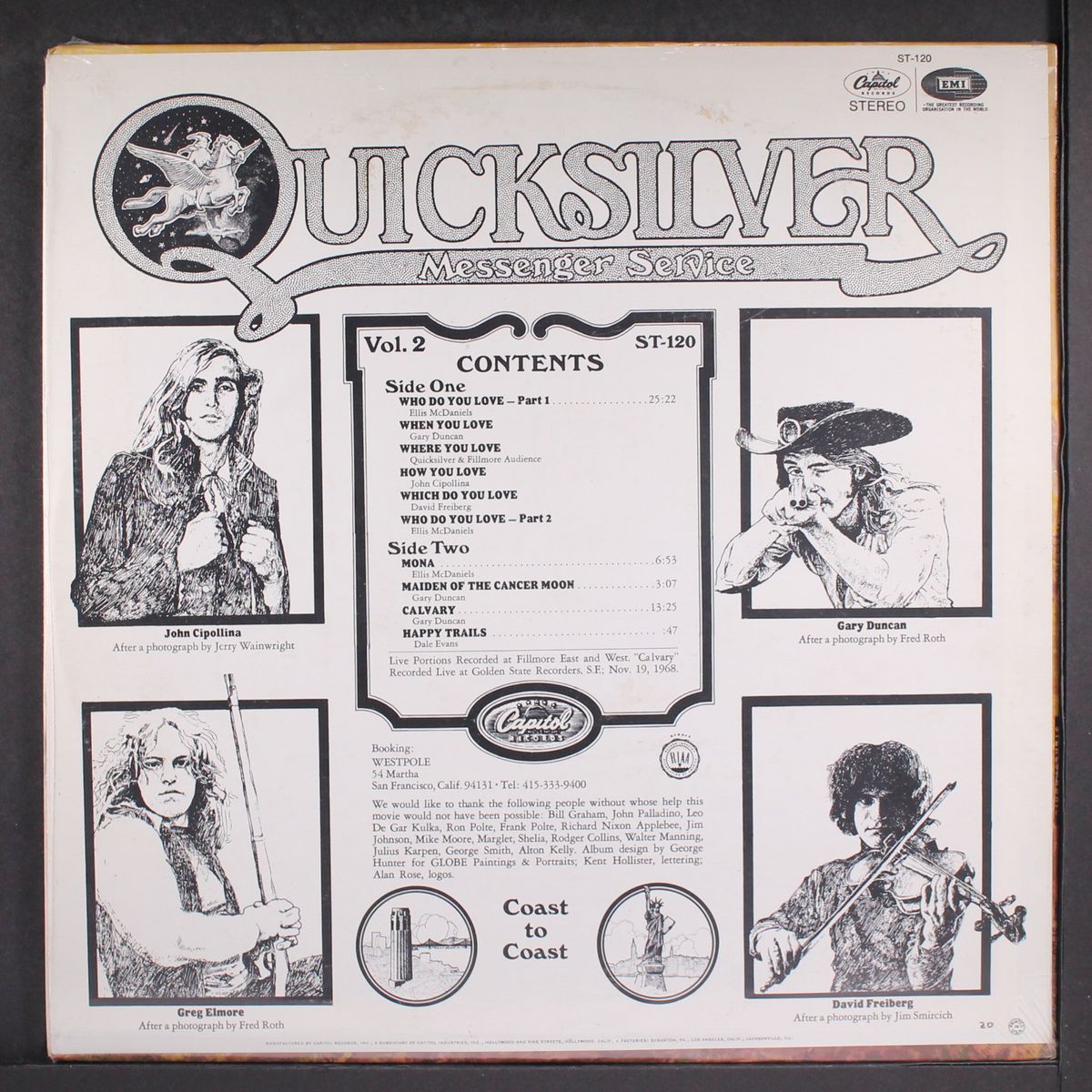 happy trails by QUICKSILVER MESSENGER SERVICE
